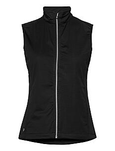 Abacus Lds Lytham softshell vest - Vester - BLACK / black