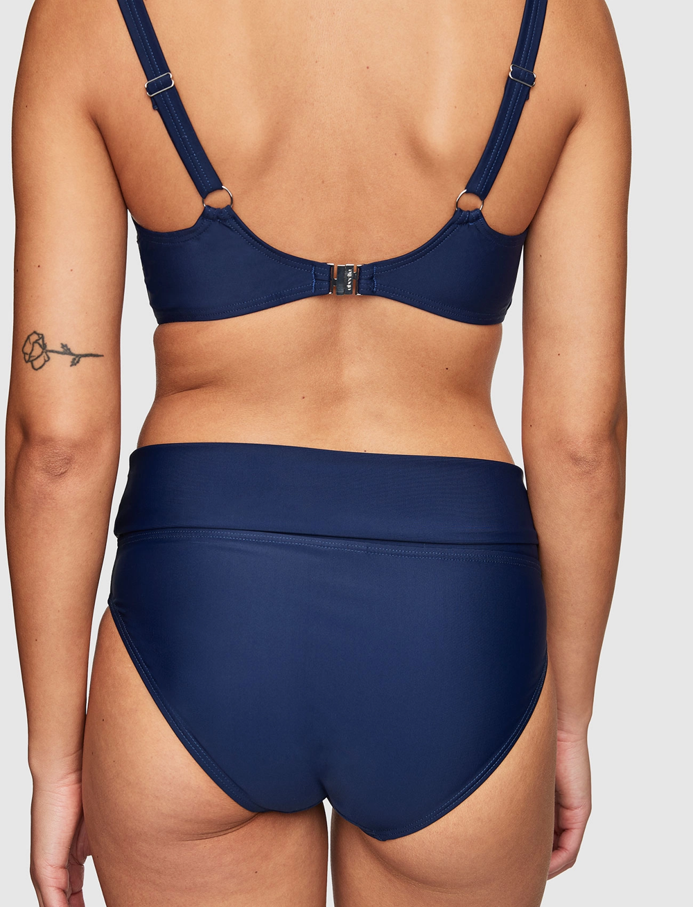 Abecita - CAPRI UNIQUE BIKINI WIRE BRA - bikinitopp med spiler - navy - 3