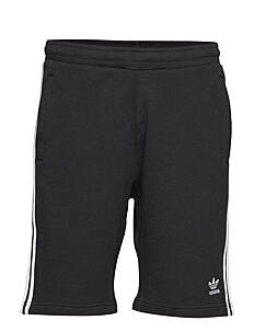 adidas Originals 3-Stripes Sweat Shorts - Sweatshorts - BLACK / black