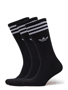 adidas Originals HIGH CREW SOCK - Sokker - BLACK / black