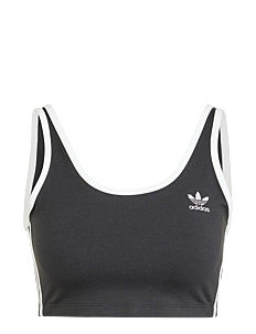 adidas Originals 3S BRA TOP - BH-er - BLACK/WHITE / black