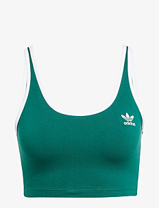 adidas Originals 3S BRA TOP - BH-er - CGREEN / green