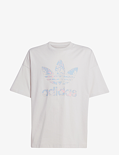 adidas Originals LOOSE TEE - T-skjorter - ALUMIN / white