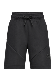 adidas Sportswear U FI LOGO SH - Shorts - BLACK/BLACK / black