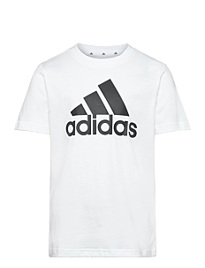 adidas Sportswear U BL TEE - T-skjorter - WHITE/BLACK / white