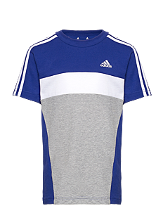 adidas Sportswear J 3S TIB T - T-skjorter - SELUBL/MGREYH/WHITE / blue