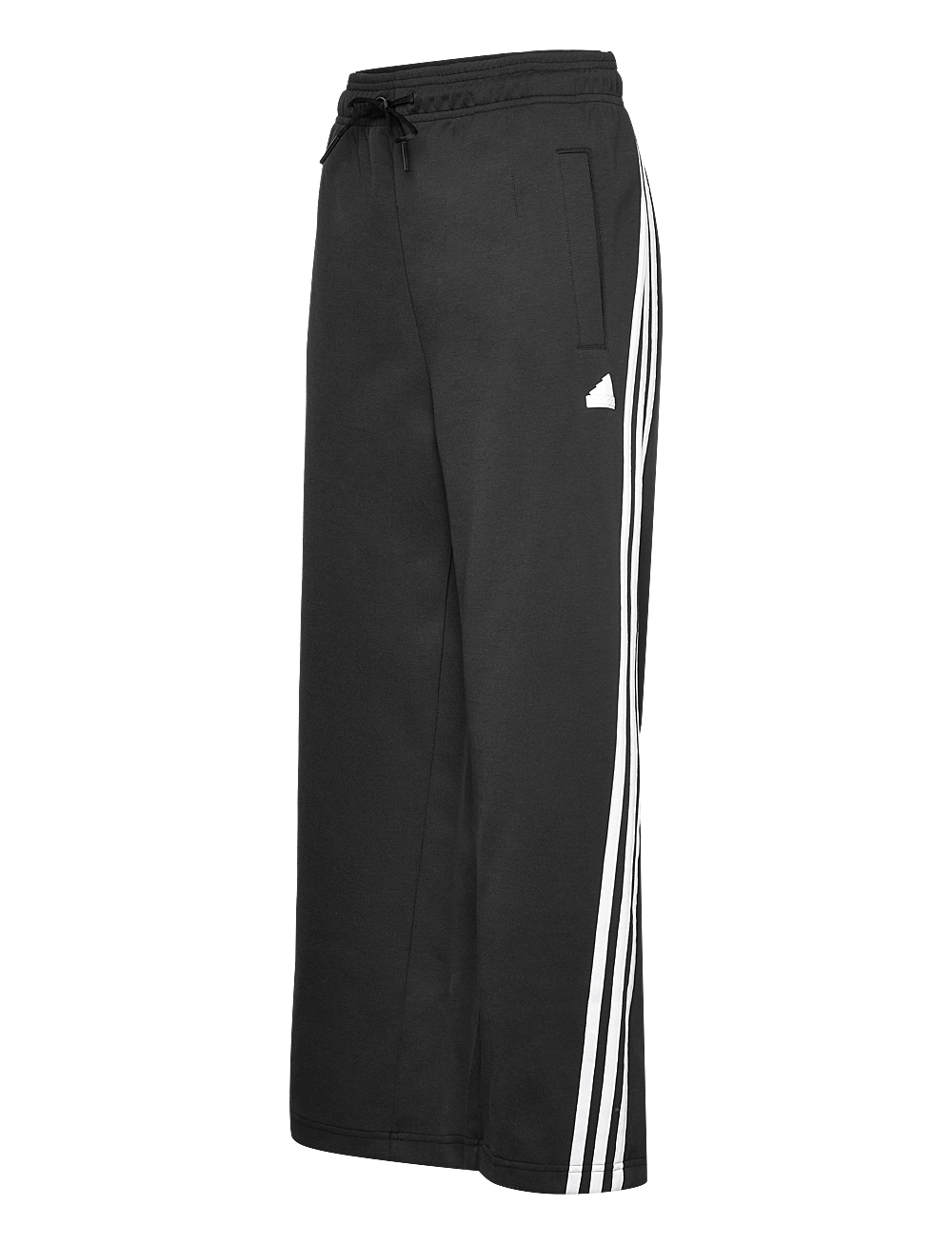 adidas Sportswear - FUTURE ICONS THREE STRIPES OPEN HEM PANT - joggebukser - black - 2