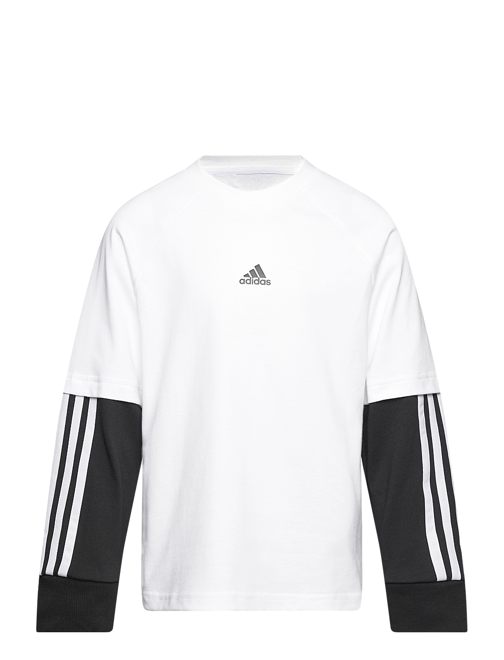 adidas Sportswear - J JAM 2IN1 LS - langermede t-skjorter - white/black - 0