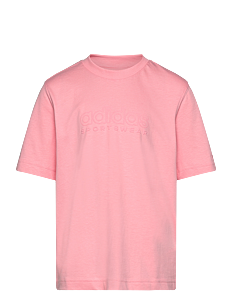 adidas Sportswear J SZN GFX TEE - T-skjorter - SEMSPA / pink/rose