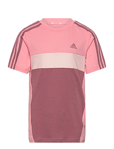 adidas Sportswear J 3S TIB T - T-skjorter - SEPISP/PRECRI/SANPIN / pink/rose