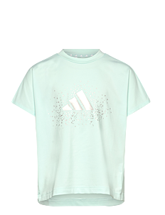 adidas Sportswear JG GL TEE - T-skjorter - HALMIN / blue