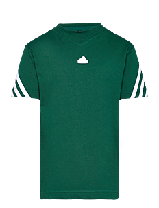 adidas Sportswear U FI 3S T - T-skjorter - CGREEN/WHITE / green