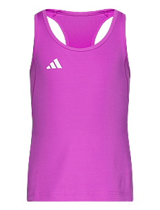 adidas Sportswear JG TF TANK - T-skjorter - PURBUR/WHITE / purple