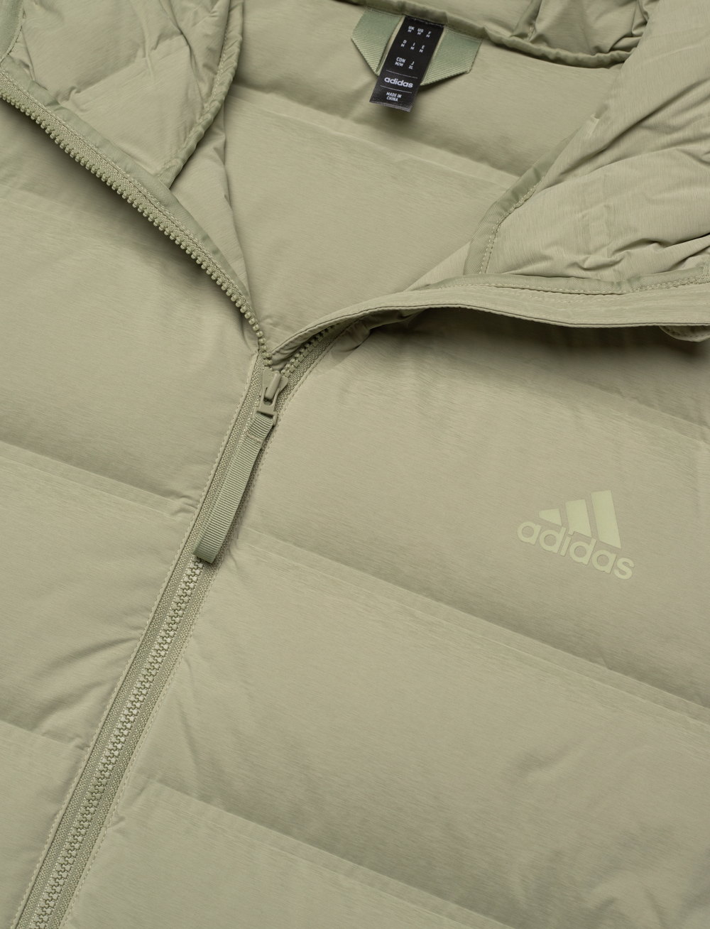 adidas Sportswear - HELIONIC STRETCH HOODED DOWN JACKET - dunjakker - tengrn - 2