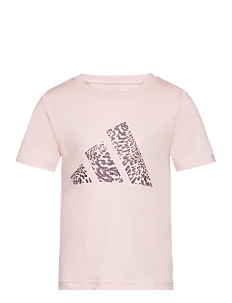 adidas Sportswear TRAIN GIRLS AOP - T-skjorter - SANPIN / pink/rose