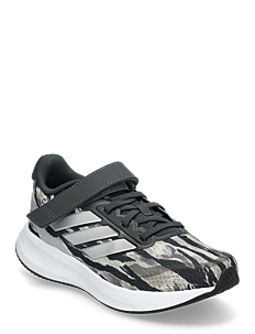 adidas Sportswear RUNFALCON 5 EL C - Sneakers - SILPEB/SILVMT/CARBON / black