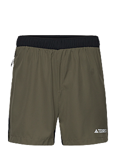 adidas Terrex MT TRAIL SHORT - Løpeshorts - OLISTR / green