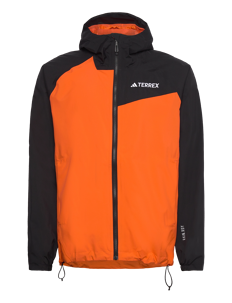 adidas Terrex MULTI 2L RAIN J - Jakker - SEIMOR/BLACK / orange