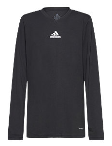 adidas Performance TEAM BASE TEE Y - Langermede t-skjorter - BLACK / black