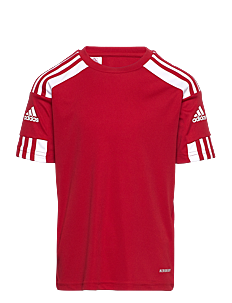 adidas Performance SQUADRA 21 JERSEY YOUTH - T-skjorter - TMPWRD/WHITE / red