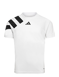 adidas Performance FORTORE23 JSY Y - T-skjorter - WHITE/BLACK / white