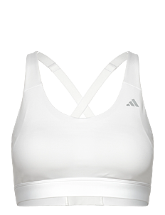 adidas Performance ULTIMATEADIDAS Run Medium Support Bra - BH-er - WHITE / white