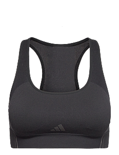 adidas Performance KNIT LIGHT SUPPORT BRA - BH-er - BLACK/GRESIX / black