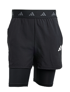 adidas Performance GYM+ 2in1 SHORT - Klær - BLACK/BLACK / black