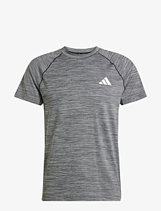 adidas Performance GYM+ TEE - Klær - BLCKME / grey