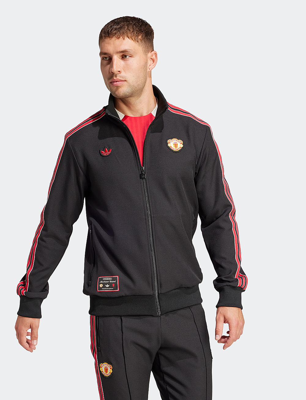 adidas Performance - MUFC ICON TT - sweatshirts - black - 4