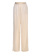 Ayla satin trousers - CREAM