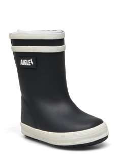 Aigle AI BABY FLAC FUR 2 MARINE - Gummistøvler med linjer - MARINE / navy