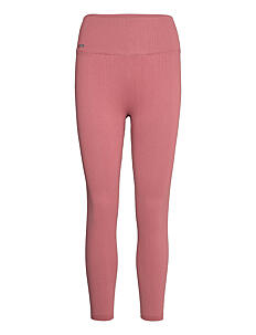 aim´n Pink Beat Ribbed Seamless Tights 7/8 - 7/8 lengde - PINK / pink/rose