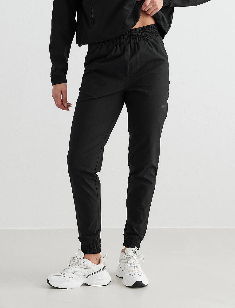 aim´n - Windbreaker Pants - treningsbukser - black - 0