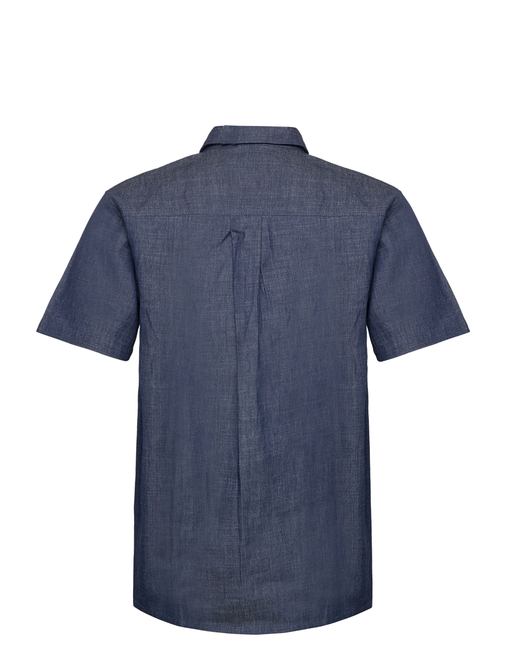 Anerkjendt - AKKURT S/S CHAMBRAY SHIRT - kortermede skjorter - sky captain - 1