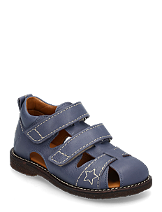 ANGULUS Sandals - flat  - closed toe - Kolleksjoner - 2722 INDIGO / blue