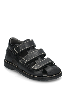 ANGULUS Sandals - flat  - closed toe - Kolleksjoner - 2504 BLACK / black