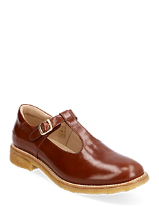 ANGULUS Shoes - flat - with buckle - Flate sandaler - 1837 BROWN / brown