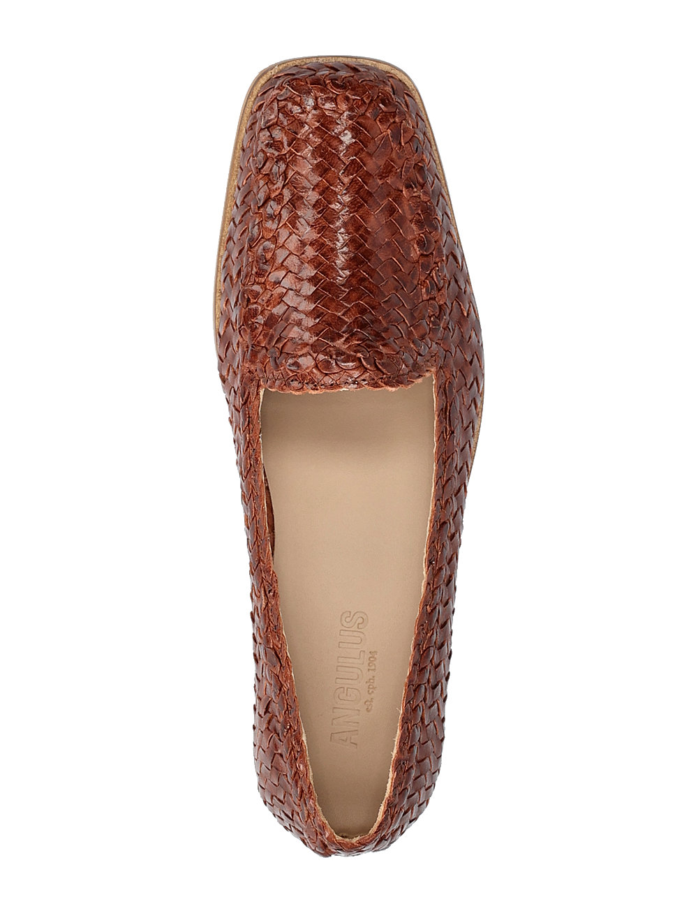 ANGULUS - Loafer - motetrender - 2855 terracotta braid - 4