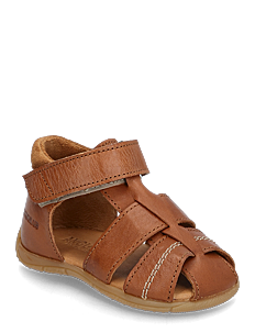 ANGULUS Sandals - flat  - closed toe - Kolleksjoner - 1545/2219 COGNAC/COGNAC / brown