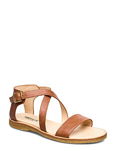 ANGULUS Sandals - flat  - open toe - op - ANGULUS - 1789 TAN / brown