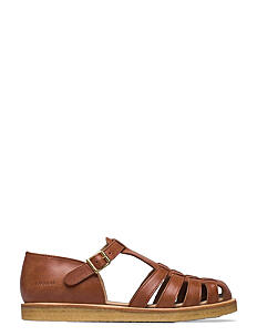 ANGULUS Sandals - flat  - closed toe - op - ANGULUS - 1789 TAN / brown