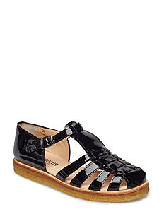 ANGULUS Sandals - flat  - closed toe - op - ANGULUS - 2320 BLACK / black