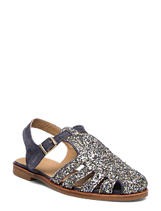 ANGULUS Sandals - flat  - closed toe - op - ANGULUS - 3619/3230 SPRING MULTI GLITTER / navy