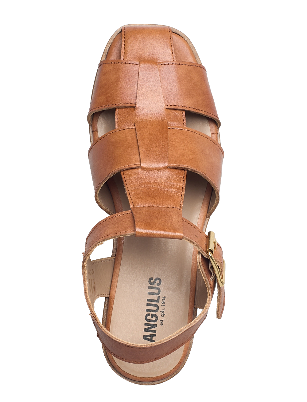 ANGULUS - Sandals - flat - flate sandaler - 1789 tan - 3