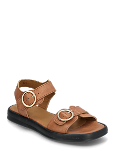 ANGULUS Sandals - flat - Flate sandaler - 1789 TAN / brown