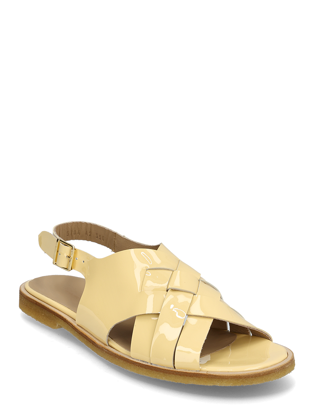 ANGULUS - Sandals - flat  - open toe - op - flate sandaler - 3610 mellow yellow - 0