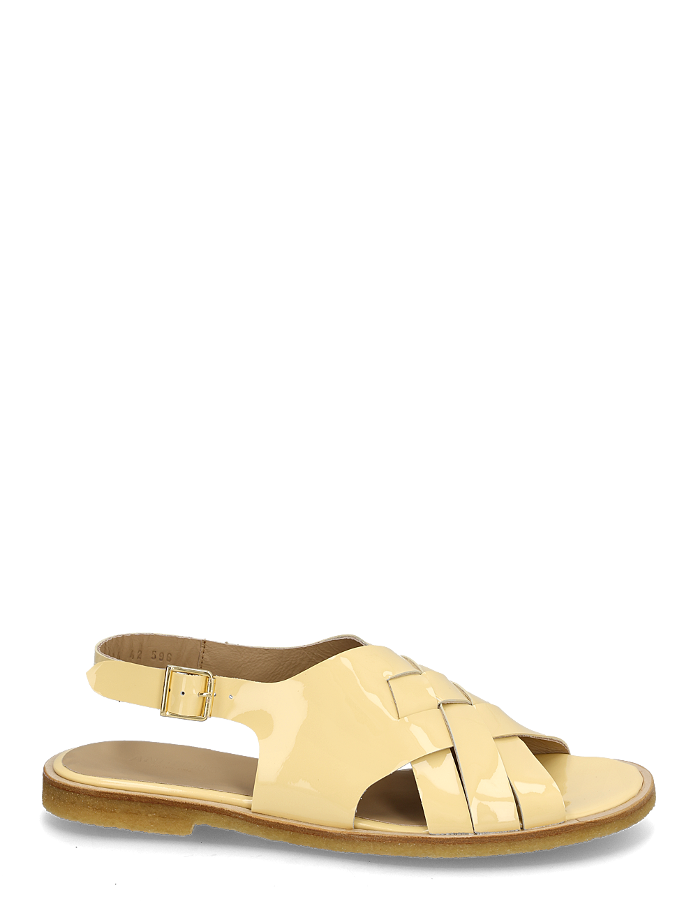 ANGULUS - Sandals - flat  - open toe - op - flate sandaler - 3610 mellow yellow - 1