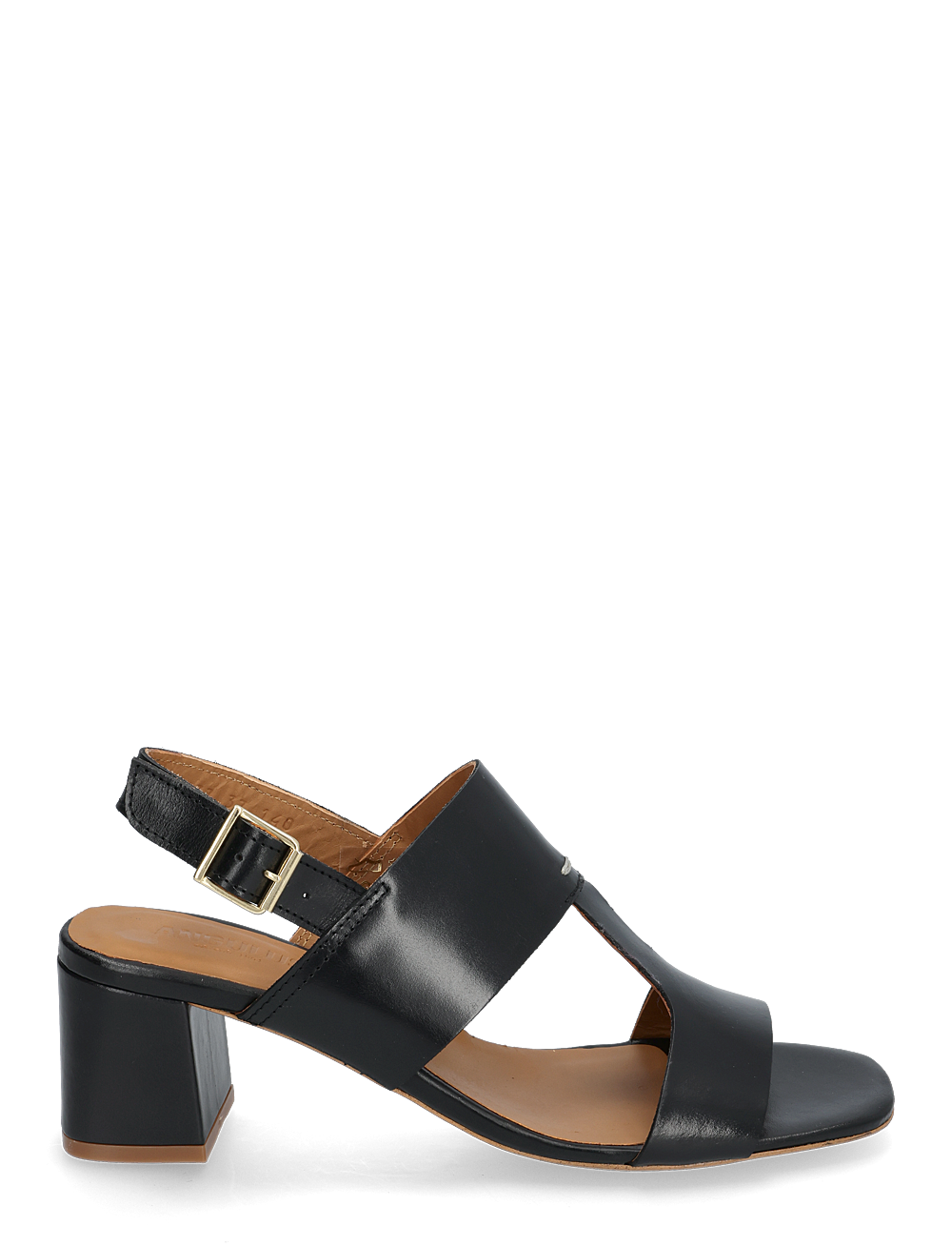 ANGULUS - Sandals - Block heels - sandaler med hæl - 1835 black - 1