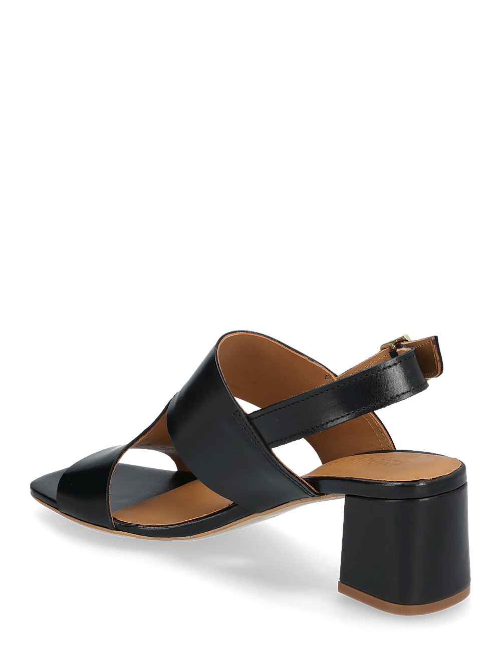 ANGULUS - Sandals - Block heels - sandaler med hæl - 1835 black - 2